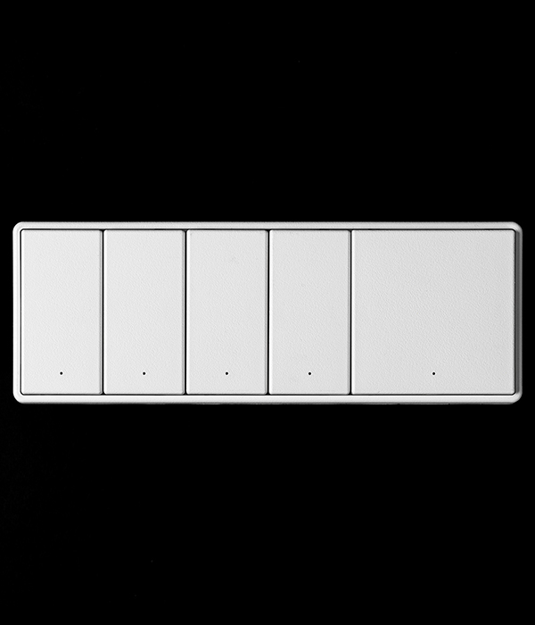 W 파츠 스위치_3구 5회로 (3로 선택 가능)