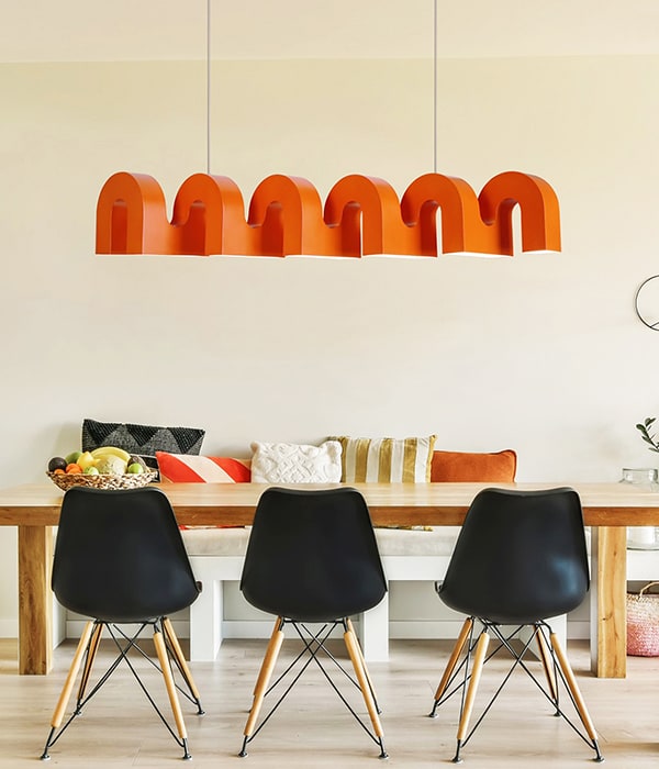 몬다비 3등 20W, 6등 40W 식탁등 색변환 식탁전등 3Color